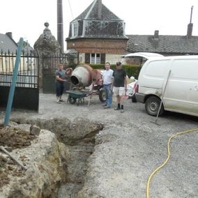 travaux du local